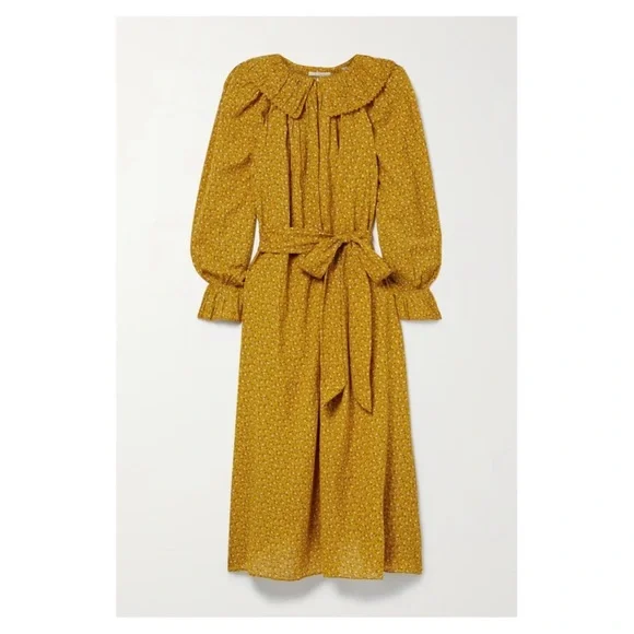 Doen Rory dress midi long sleeve Sz XL - Picture 6 of 6